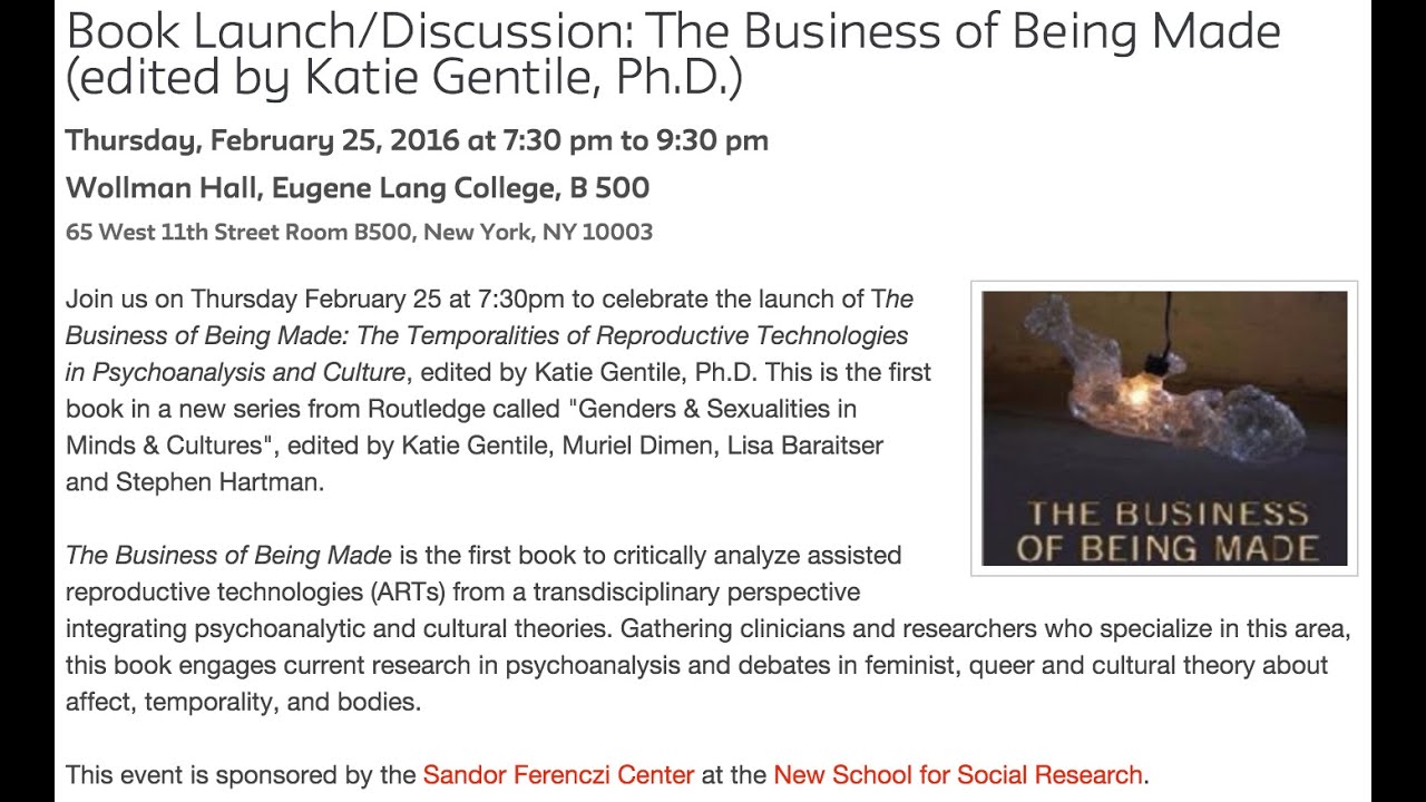 The Business of Being Made, Katie Gentile