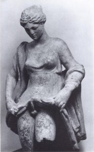 Hermaphrodite in Anasyronomenos pose from the book Naked Truth by Koloski-Ostrow, O., and Lyons, C. (1997) Routledge | Public Domain Wikimedia Commons