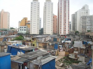 Favelo do Moinho, a slum in São Paulo.© 2011 Milton Jung | Wikimedia Commons