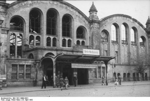 Nordbahnhof in 1952, Berlin © Peter Heinz Junge | German Federal Archives