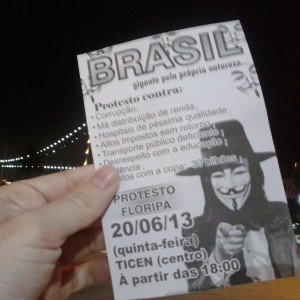 Brazil, June 2013, Act II