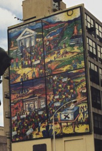 Mural in Cape Town celebrating the 1994 South African elections. © Carwil James | Wikimedia Commons