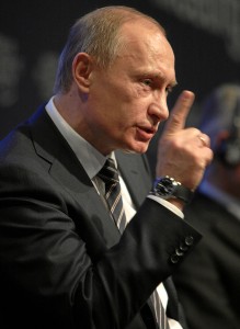 Vladimir Putin in 2009 at the World Economic Forum Annual Meeting in Davos © World Economic Forum | Flickr