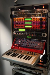 Synth Rack @ Choking Sun Studio -- MIDI allows multiple instruments to be played from a single controller © Blurred Ren | Wikimedia Commons