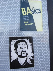 Pro-Avakian stickers found on the street © Matt Cain | Flickr
