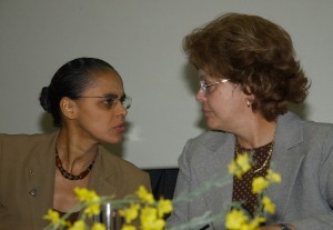 Marina Silva and Dilma Rousseff as Ministers under President Lula © Fabio Rodrigues Pozzebom | Agência Brasil