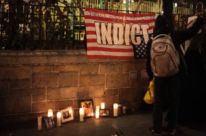 Memorial to Michael Brown and others killed by police, New York City, Nov. 25, 2014 © Jesse Chan-Norris | Flickr