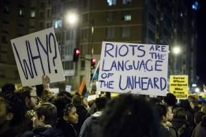 Protest of the grand jury verdict in the case of the killing of Michael Brown, Washington, DC, Nov. 26, 2014 © Rbrammer | Flickr