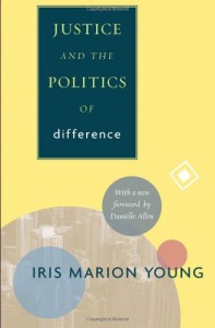 Book cover of Justice and the Politics of Difference by Iris Marion Young © Princeton University Press | Amazon