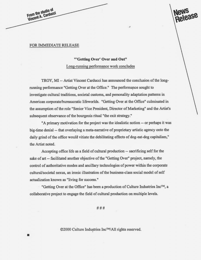 "'Getting Over' Over and Out," part 3 (2000) © Vince Carducci