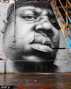 Street art depicting Biggie Smalls by Aaron-H © Aaron-H | Flickr