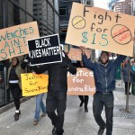 #BlackLivesMatter and #Fightfor15