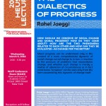 2016 Heuss Lecture: The Dialectics of Progress