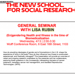 (En)gendering Health and Illness in the time of Biomedicalization