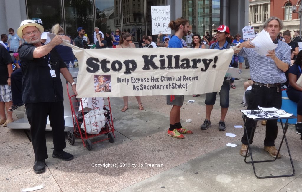 Stop Killary © Jo Freeman | 2016
