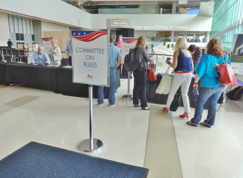 Committee on Rules © Jo Freeman | 2016