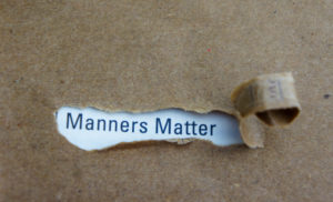 A Plea for Good Manners