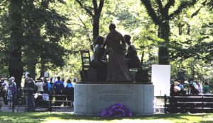 The New Women’s Rights Pioneers Monument in New York