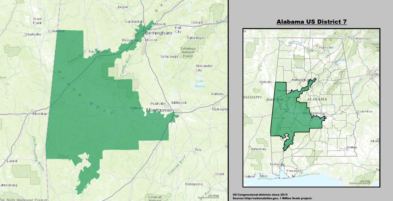 Alabama US Congressional District 7 (since 2013)