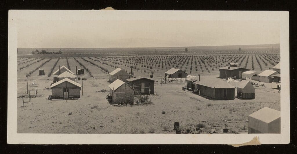 Tents at Llano del Rlo