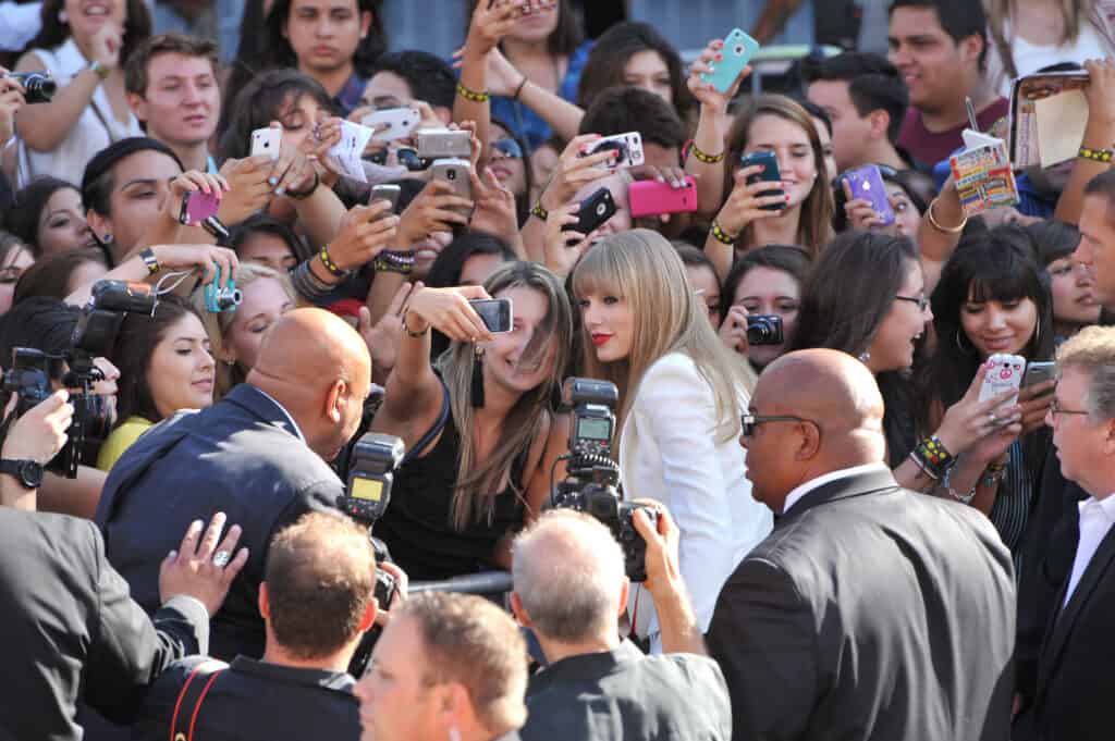 Taylor Swift at the 2012 MTV Video Music Awards at Staples Center, Los Angeles. September 6, 2012 Los Angeles, CA Picture: Paul Smith