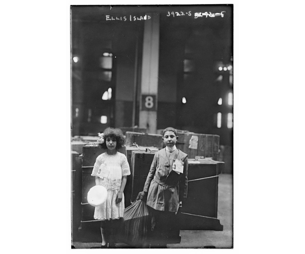 Children at Ellis Island (ca. 1915–20) | Bain News Service / Library of Congress